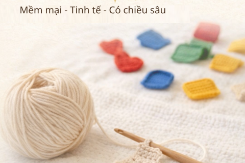BAO NGON TOYS Crochet Learning Series – Đồ chơi giáo dục bằng len giúp trẻ phát triển toàn diện