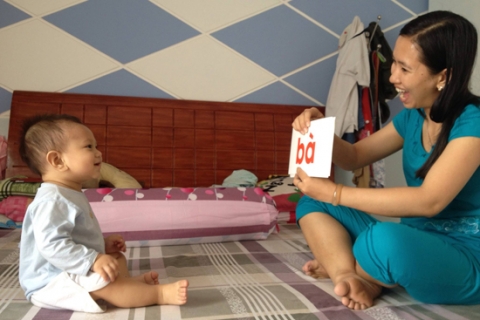 Thực hành dạy trẻ theo phương pháp Glenn Doman