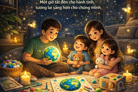 GIỜ TRÁI ĐẤT – TẮT ĐÈN, BẬT TƯƠNG LAI