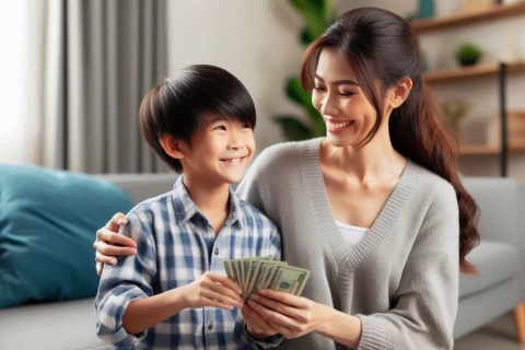 Ở tuổi này cha mẹ nên cho con tiền tiêu vặt, tránh tình trạng trẻ có thể nảy sinh tính “trộm cắp”