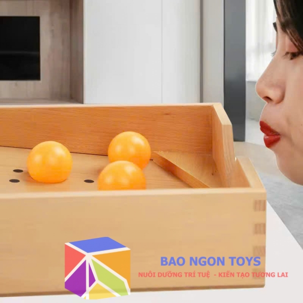 Đồ chơi board game vui nhộn thổi bóng  bàn lấy điểm, trò chơi giải trí dành cho nhiều người - BAO NGON TOYS - DG358