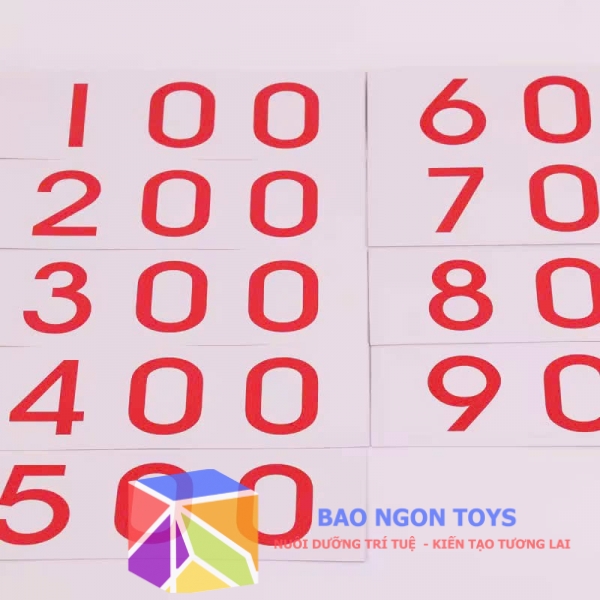 Giáo cụ Montessori – Trò chơi Ngân hàng (Bank Game) & Bộ cườm vàng thập phân