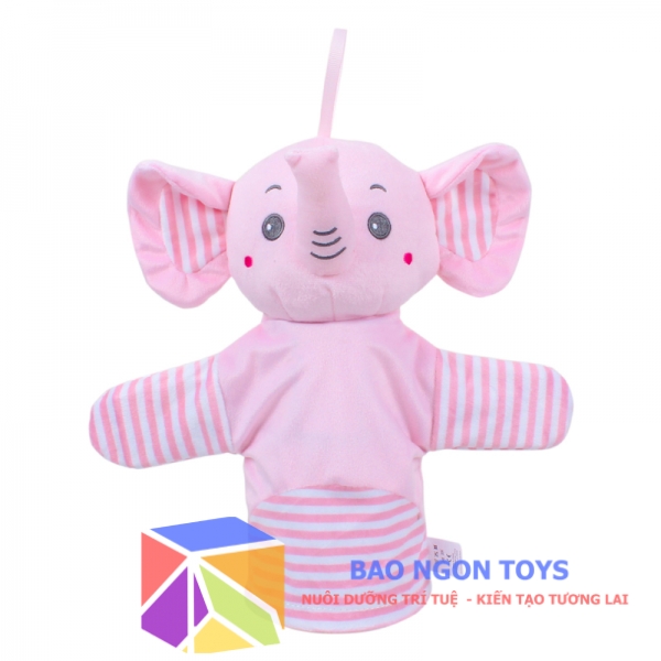 Rối tay vải hình thú dùng kể chuyện cho bé, đồ chơi tương tác cho trẻ mầm non, đồ chơi nhập vai - BAO NGON TOYS - DV11