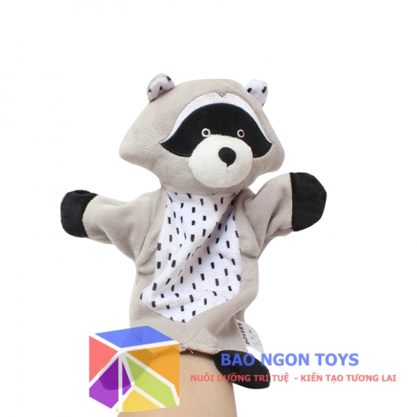 Rối tay vải hình thú dùng kể chuyện cho bé, đồ chơi tương tác cho trẻ mầm non, đồ chơi nhập vai - BAO NGON TOYS - DV11